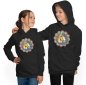 Preview: Kids Hoodie Hooded Sweater - Horse Mandala Style i149